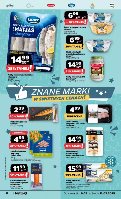 Netto - gazetka promocyjna Gazetka Spożywcza od czwartku 06.02 do środy 12.02 - strona 6