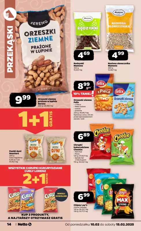 Netto - gazetka promocyjna Gazetka Spożywcza od poniedziałku 10.02 do soboty 15.02 - strona 14