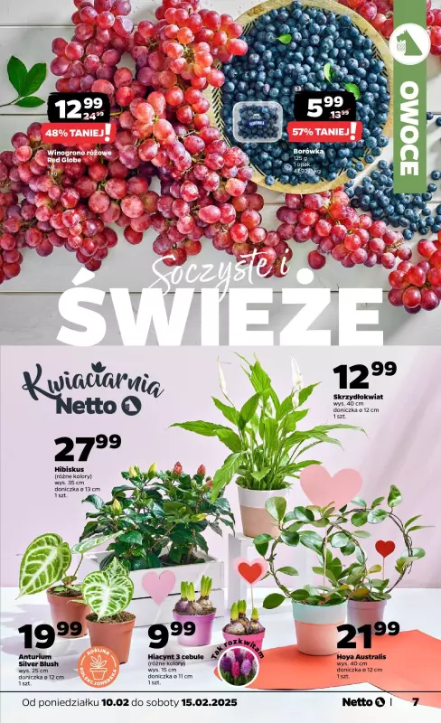 Netto - gazetka promocyjna Gazetka Spożywcza od poniedziałku 10.02 do soboty 15.02 - strona 7