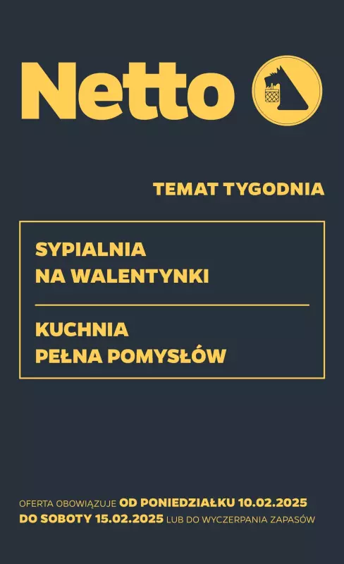 Netto - gazetka promocyjna Gazetka Non Food od poniedziałku 10.02 do soboty 15.02