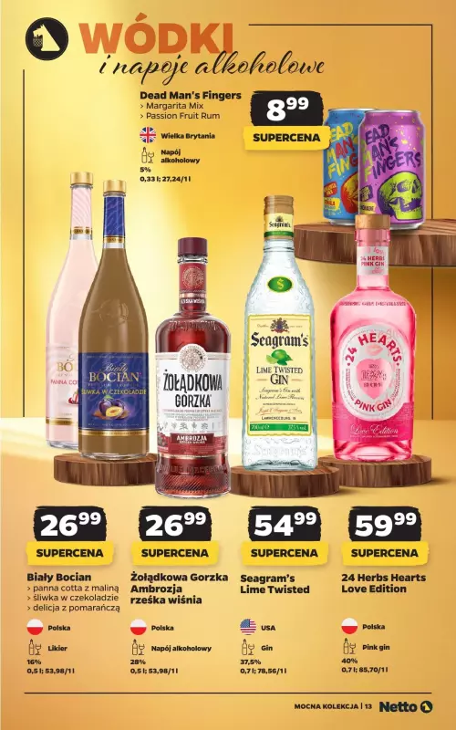 Netto - gazetka promocyjna Mocna Kolekcja od czwartku 06.02 do piątku 28.02 - strona 13