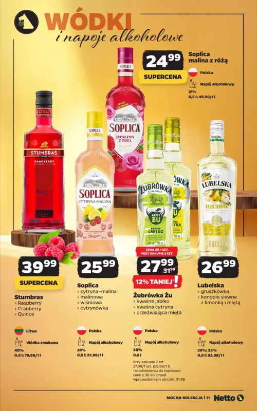 Netto - gazetka promocyjna Mocna Kolekcja od czwartku 06.02 do piątku 28.02 - strona 11