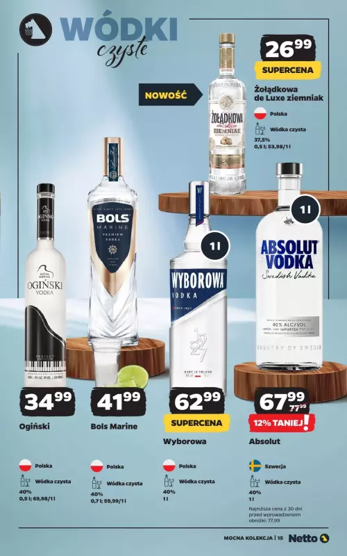 Netto - gazetka promocyjna Mocna Kolekcja od czwartku 06.02 do piątku 28.02 - strona 15