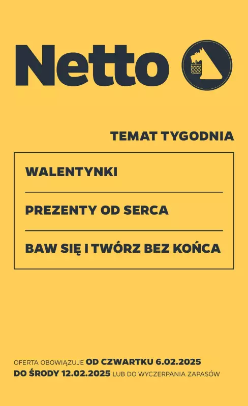 Netto - gazetka promocyjna Gazetka Non Food od czwartku 06.02 do środy 12.02