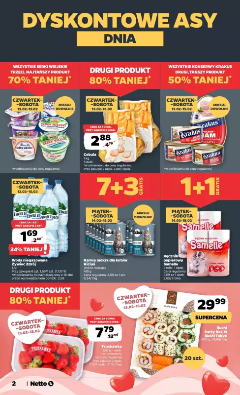 Netto - gazetka promocyjna Gazetka Spożywcza od czwartku 13.02 do środy 19.02 - strona 2