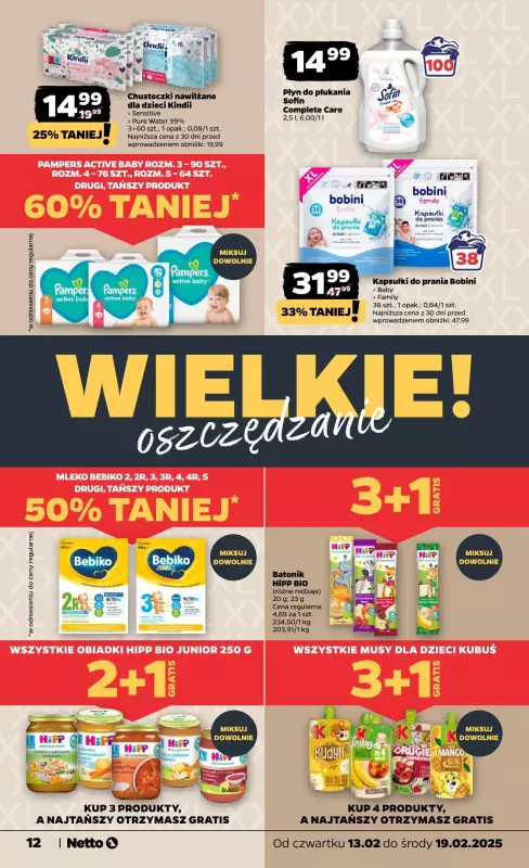 Netto - gazetka promocyjna Gazetka Spożywcza od czwartku 13.02 do środy 19.02 - strona 12