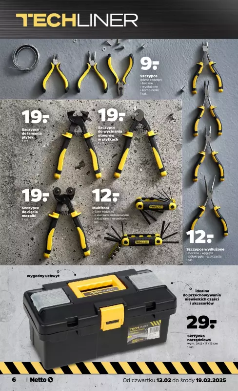 Netto - gazetka promocyjna Gazetka Non Food od czwartku 13.02 do środy 19.02 - strona 6