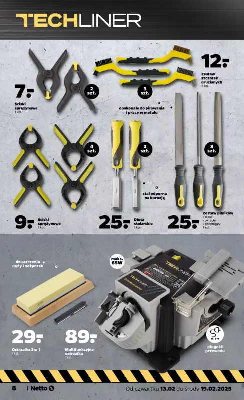 Netto - gazetka promocyjna Gazetka Non Food od czwartku 13.02 do środy 19.02 - strona 8