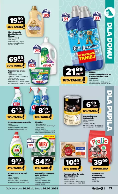 Netto - gazetka promocyjna Gazetka Spożywcza od czwartku 20.02 do środy 26.02 - strona 17