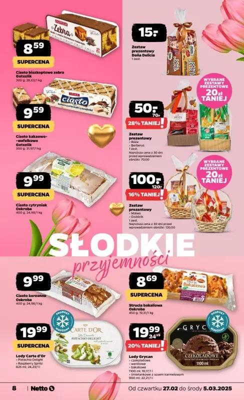 Netto - gazetka promocyjna Gazetka Spożywcza od czwartku 27.02 do środy 05.03 - strona 8