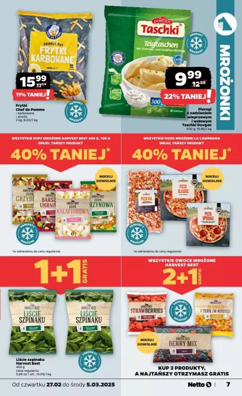 Netto - gazetka promocyjna Gazetka Spożywcza od czwartku 27.02 do środy 05.03 - strona 7