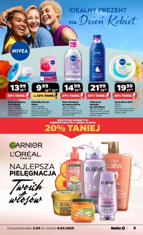 Netto - gazetka promocyjna Gazetka Spożywcza od poniedziałku 03.03 do soboty 08.03 - strona 9