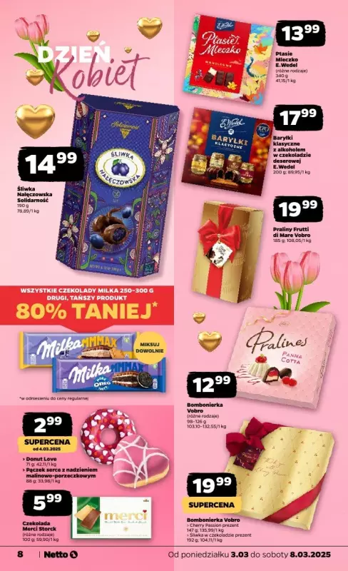 Netto - gazetka promocyjna Gazetka Spożywcza od poniedziałku 03.03 do soboty 08.03 - strona 8