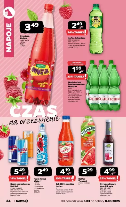 Netto - gazetka promocyjna Gazetka Spożywcza od poniedziałku 03.03 do soboty 08.03 - strona 24