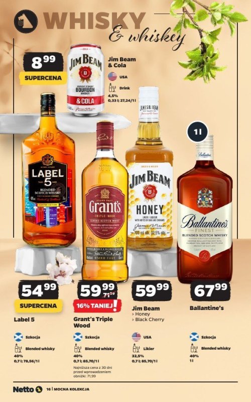 Netto - gazetka promocyjna Mocna Kolekcja od soboty 01.03 do poniedziałku 31.03 - strona 16