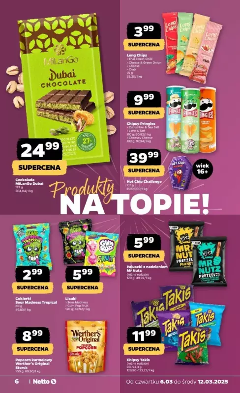 Netto - gazetka promocyjna Gazetka Spożywcza od czwartku 06.03 do środy 12.03 - strona 6