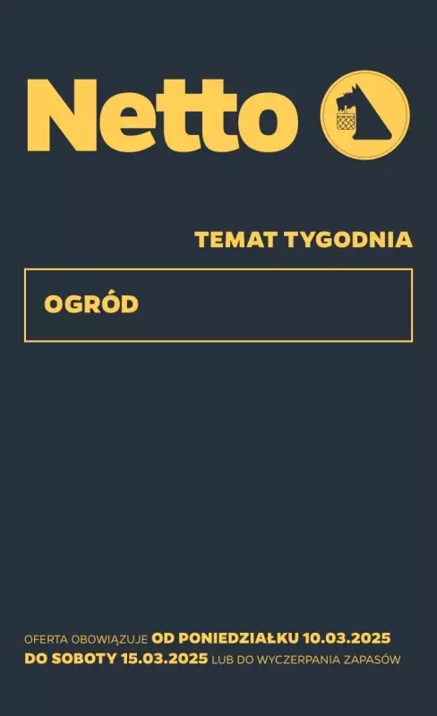 Netto - gazetka promocyjna Gazetka Non Food od poniedziałku 10.03 do soboty 15.03