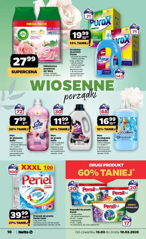 Netto - gazetka promocyjna Gazetka Spożywcza od czwartku 13.03 do środy 19.03 - strona 10