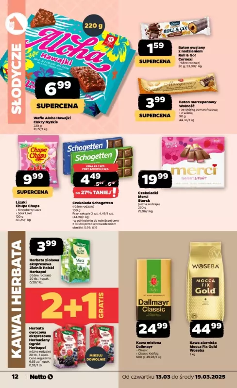 Netto - gazetka promocyjna Gazetka Spożywcza od czwartku 13.03 do środy 19.03 - strona 12