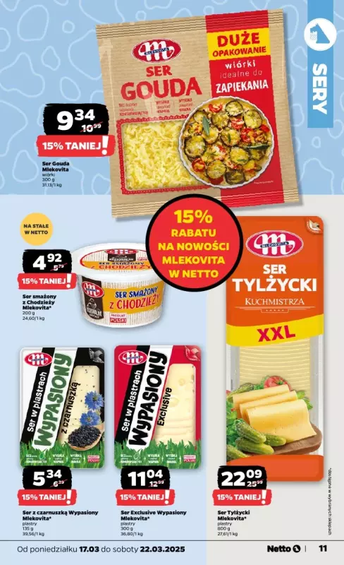 Netto - gazetka promocyjna Gazetka Spożywcza od poniedziałku 17.03 do soboty 22.03 - strona 11