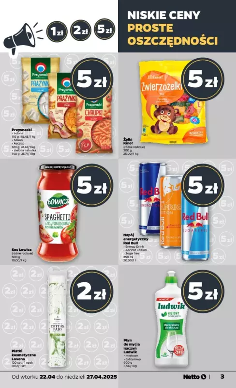 Netto - gazetka promocyjna Gazetka Spożywcza   - strona 3