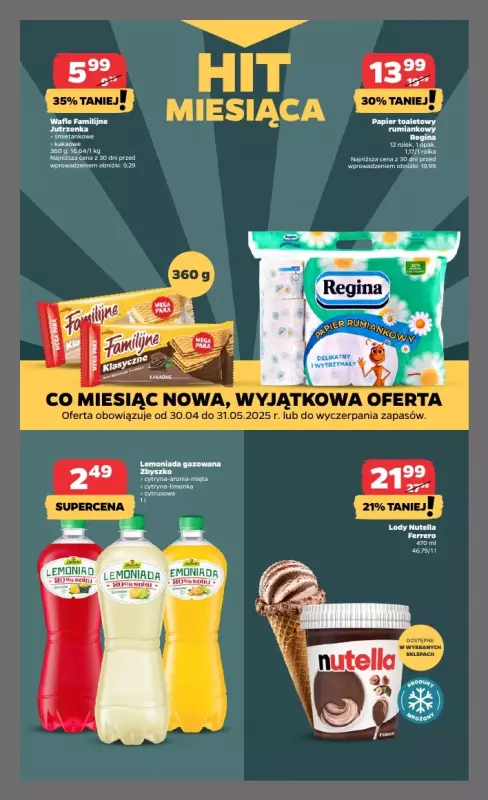 Netto - gazetka promocyjna Gazetka Spożywcza od poniedziałku 28.04 do piątku 02.05 - strona 31