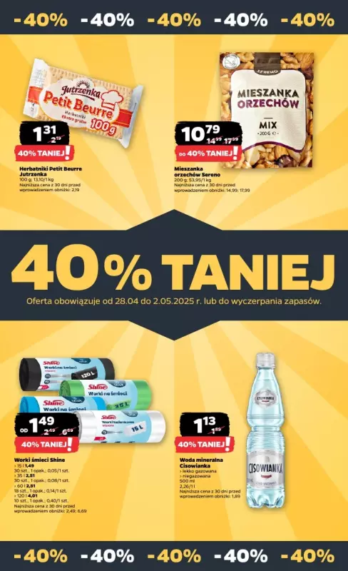 Netto - gazetka promocyjna Gazetka Spożywcza od poniedziałku 28.04 do piątku 02.05 - strona 32