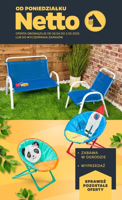 Netto - gazetka promocyjna Gazetka Non Food od poniedziałku 28.04 do piątku 02.05