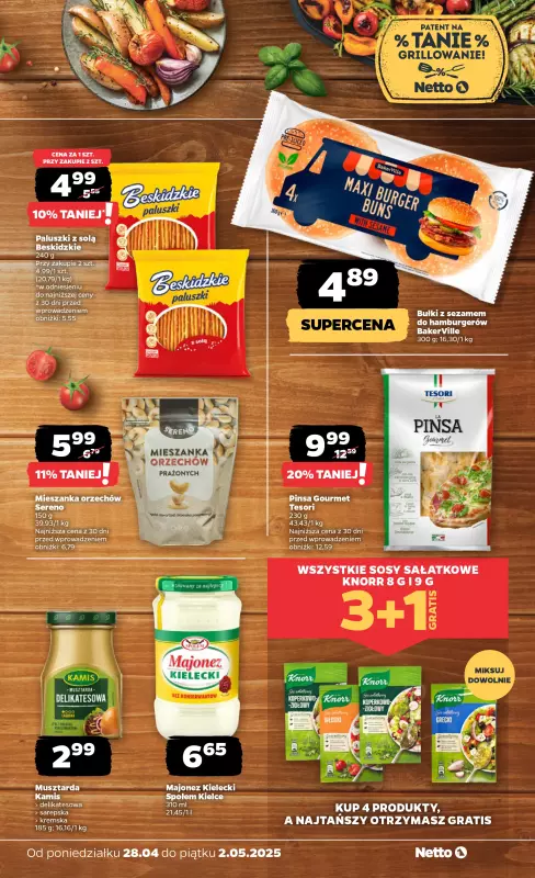 Netto - gazetka promocyjna Promocje na majówkę w Netto! od wtorku 29.04 do piątku 02.05 - strona 6