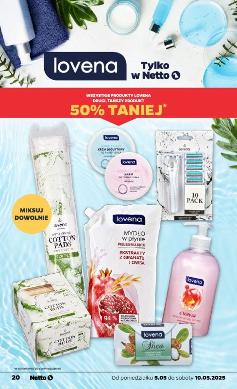 Netto - gazetka promocyjna Gazetka Spożywcza od poniedziałku 05.05 do soboty 10.05 - strona 20