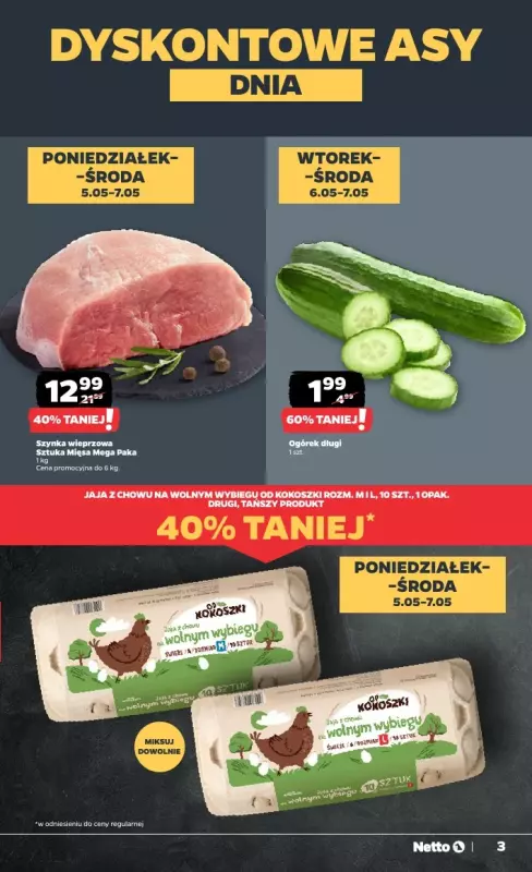 Netto - gazetka promocyjna Gazetka Spożywcza   - strona 3