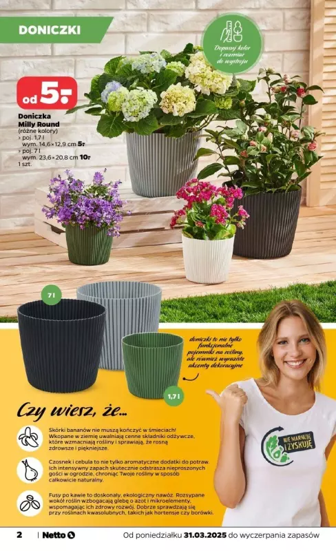 Netto - gazetka promocyjna Katalog Ogród od poniedziałku 31.03 do soboty 31.05 - strona 2