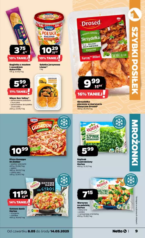 Netto - gazetka promocyjna Gazetka Spożywcza od czwartku 08.05 do środy 14.05 - strona 9