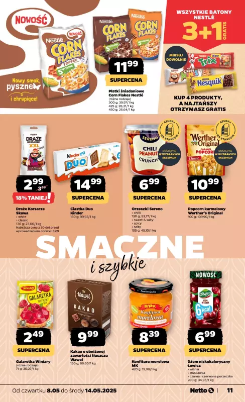 Netto - gazetka promocyjna Gazetka Spożywcza od czwartku 08.05 do środy 14.05 - strona 11
