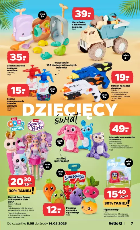 Netto - gazetka promocyjna Gazetka Non Food od czwartku 08.05 do środy 14.05 - strona 7
