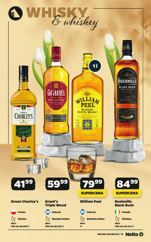 Netto - gazetka promocyjna Mocna Kolekcja od poniedziałku 05.05 do soboty 31.05 - strona 15