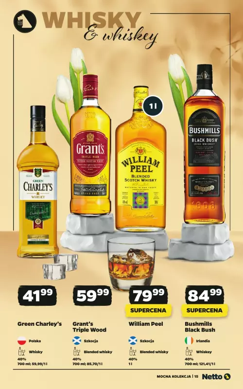 Netto - gazetka promocyjna Mocna Kolekcja od poniedziałku 05.05 do soboty 31.05 - strona 15