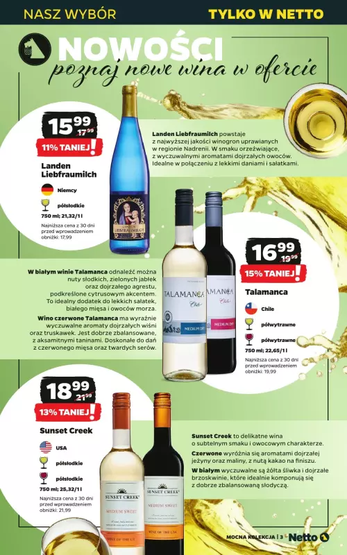 Netto - gazetka promocyjna Mocna Kolekcja   - strona 3