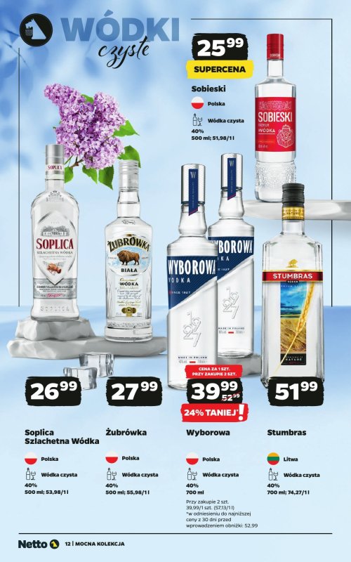 Netto - gazetka promocyjna Mocna Kolekcja od poniedziałku 05.05 do soboty 31.05 - strona 12