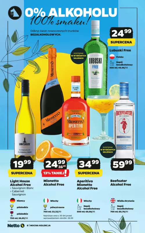 Netto - gazetka promocyjna Mocna Kolekcja od poniedziałku 05.05 do soboty 31.05 - strona 8