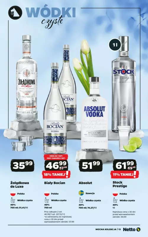 Netto - gazetka promocyjna Mocna Kolekcja od poniedziałku 05.05 do soboty 31.05 - strona 13