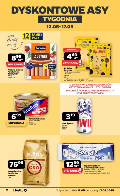 Netto - gazetka promocyjna Gazetka Spożywcza   - strona 2