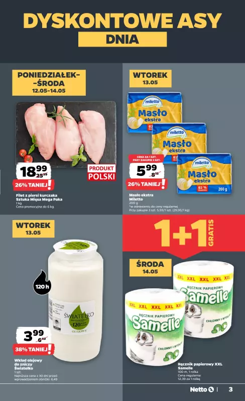 Netto - gazetka promocyjna Gazetka Spożywcza   - strona 3