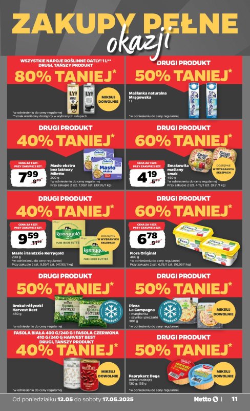 Netto - gazetka promocyjna Gazetka Spożywcza od poniedziałku 12.05 do soboty 17.05 - strona 11