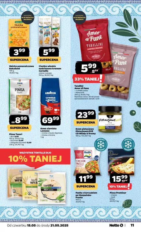 Netto - gazetka promocyjna Gazetka Spożywcza od czwartku 15.05 do środy 21.05 - strona 11