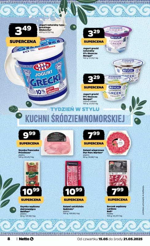 Netto - gazetka promocyjna Gazetka Spożywcza od czwartku 15.05 do środy 21.05 - strona 8