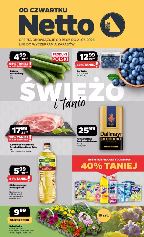 Netto - gazetka promocyjna Gazetka Spożywcza  