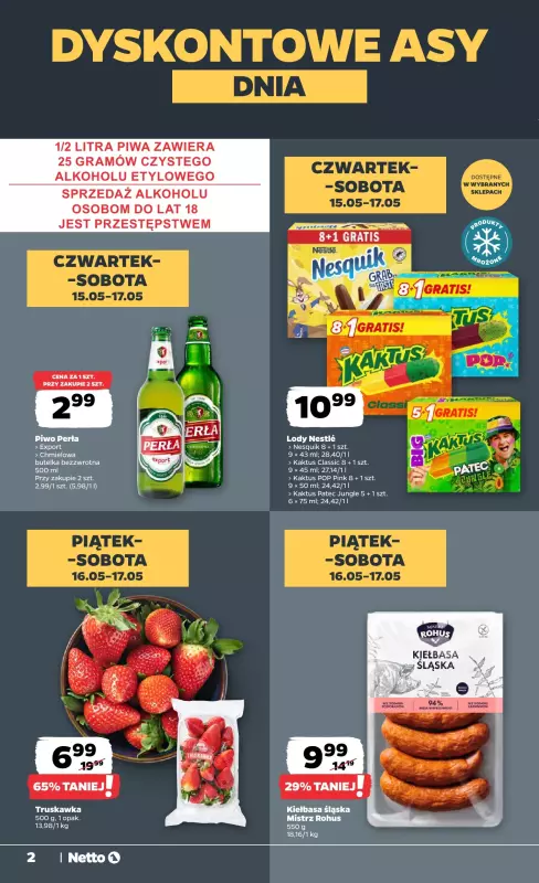 Netto - gazetka promocyjna Gazetka Spożywcza   - strona 2