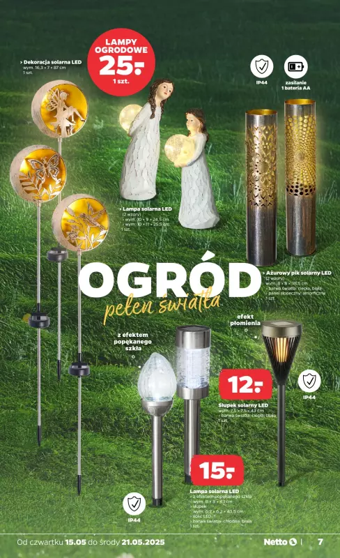 Netto - gazetka promocyjna Gazetka Non Food od czwartku 15.05 do środy 21.05 - strona 7