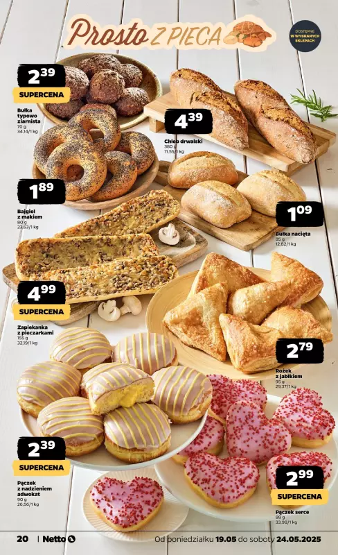 Netto - gazetka promocyjna Gazetka Spożywcza od poniedziałku 19.05 do soboty 24.05 - strona 20